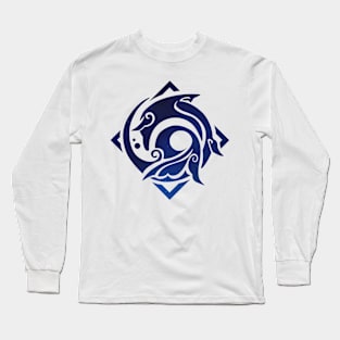 Genshin Impact Kokomi Emblem - Constellation Long Sleeve T-Shirt